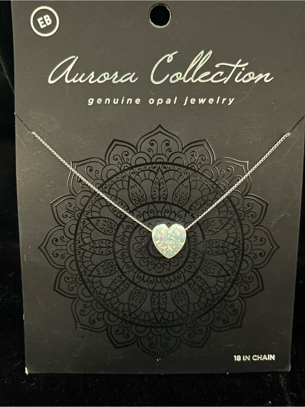 Earthbound Trading Co Genuine Opal Necklace